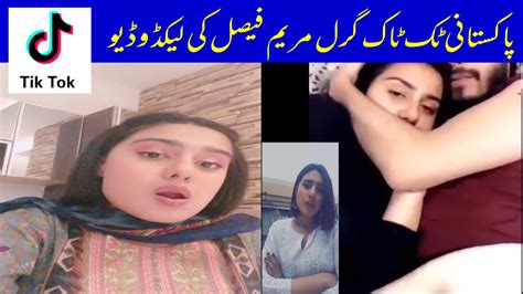 leaked influencers|Pakistani TikToker Maryam Faisals MMS Video Leaked,。